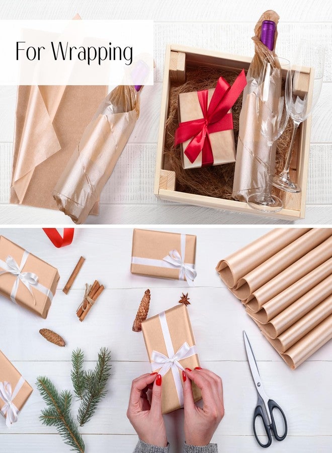 KESOTE Rose Gold Tissue Paper for Gift Bags, 14" x 20" Wrapping Paper Bulk Tissue Paper for Crafts, Packaging, Gift Wrap, Christmas, Holidays - 60 Sheets - Image 4